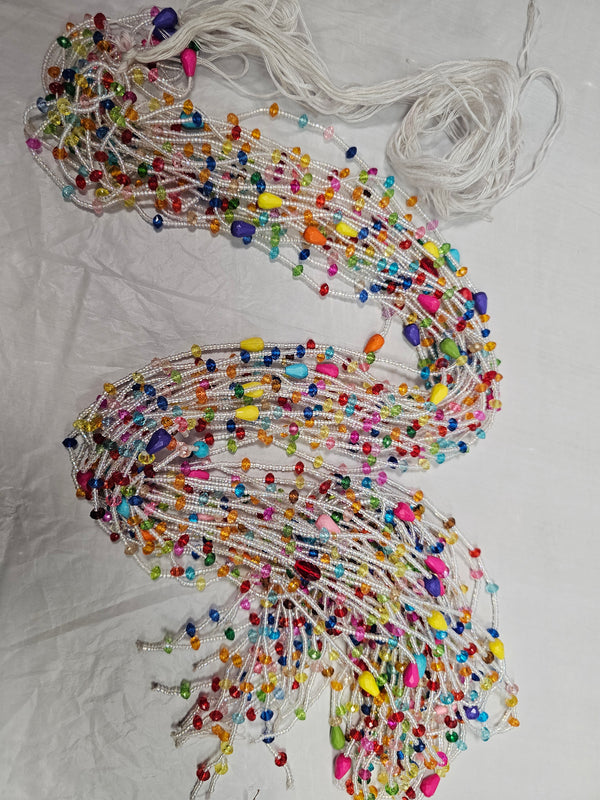 African Rope Waist Beads Belly Jewelry #19