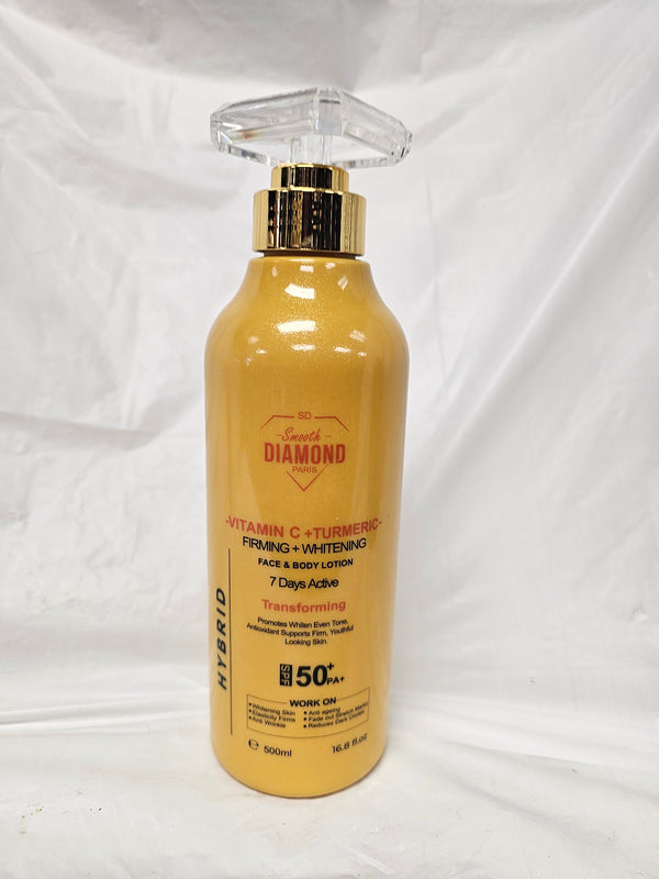 Smooth Diamond Paris Vitamin C + Tumeric Body Milk 500ml