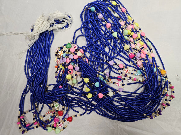 African Rope Waist Beads Belly Jewelry #18