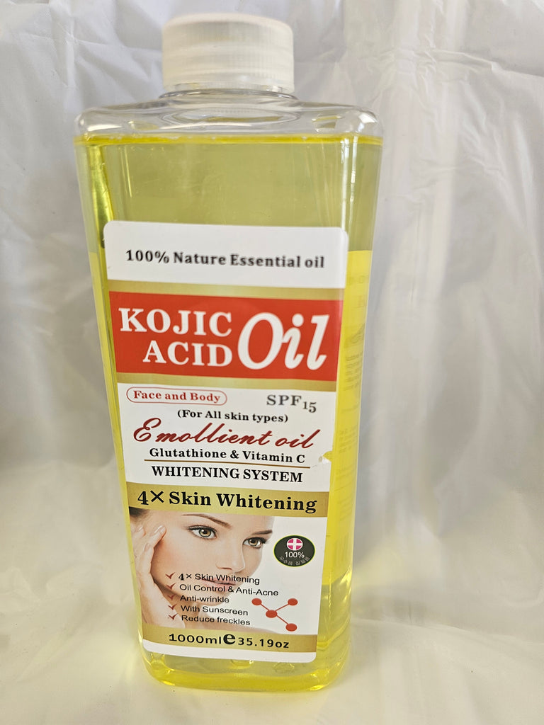 Kojic  Oil Brightening Glowing face and body oil  1000ml
