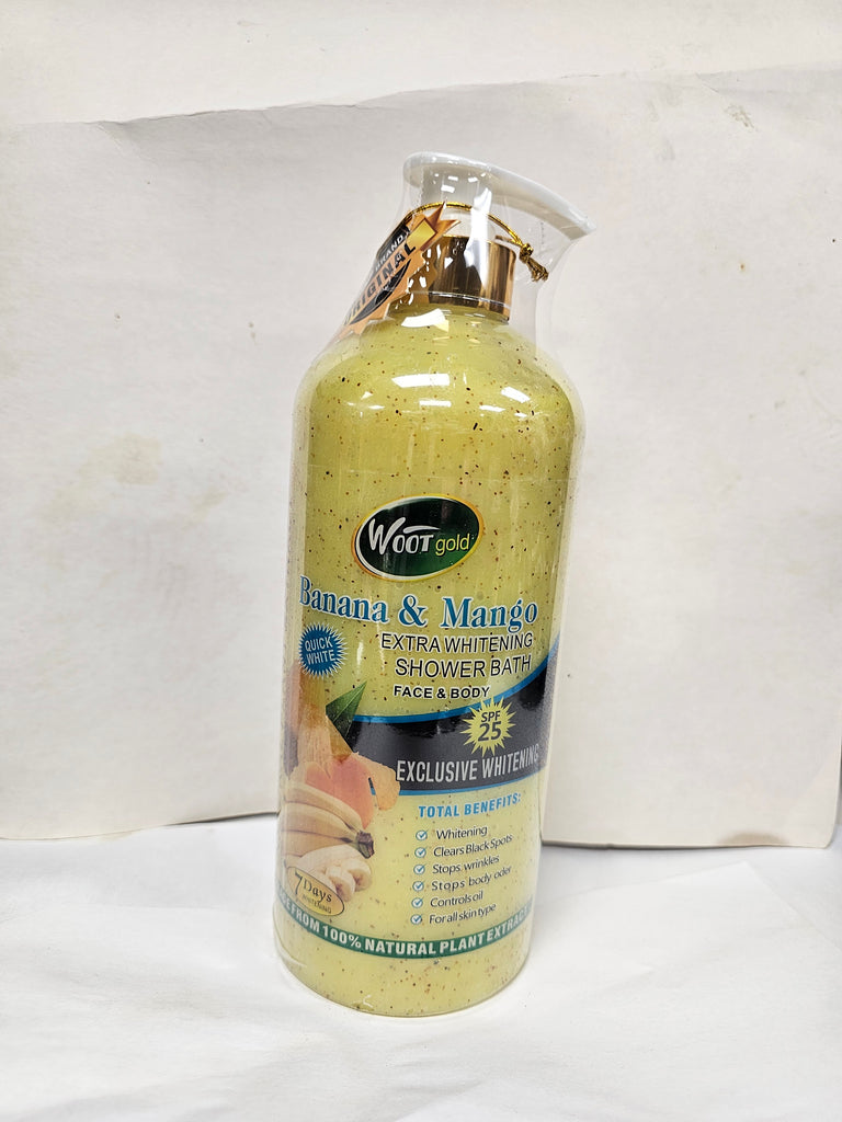 Veetgold Banana & Mango Extra Whitening Glowing Shower 1000ml