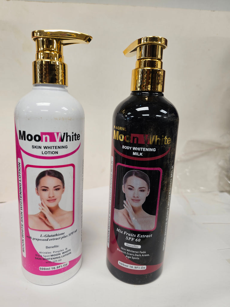 Moon white Brightening Glowing body milk