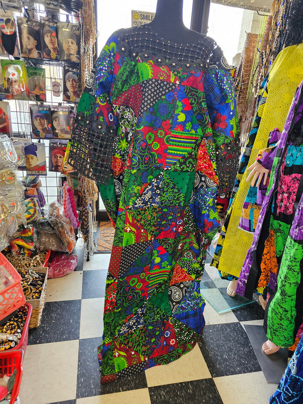 Traditional African Beautiful Ankara dress Ready to wear