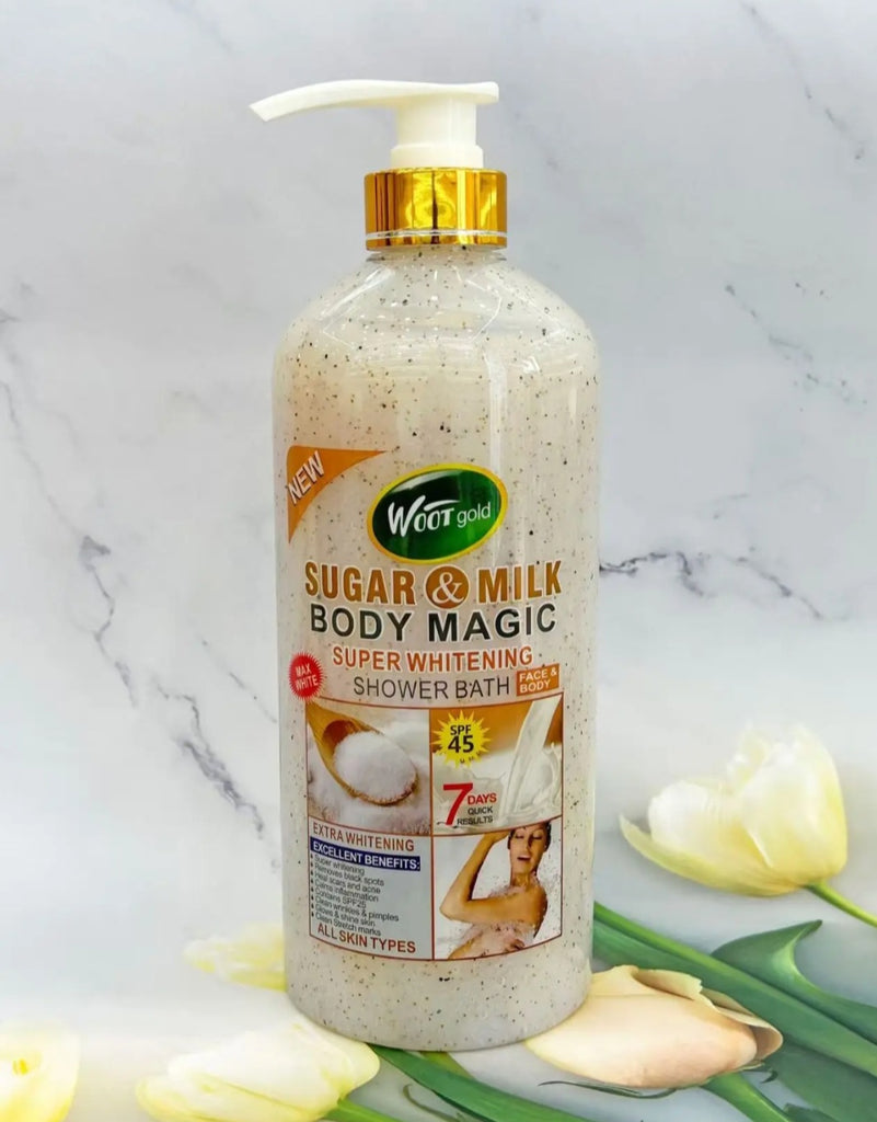Veetgold Sugar & Milk Body magic Brightening  Glowing Shower 1000ml