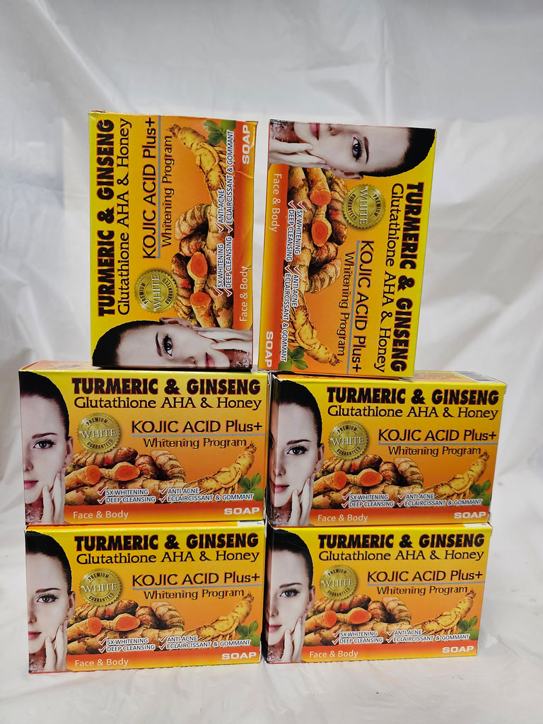 Turmeric & Ginseng soap 135g