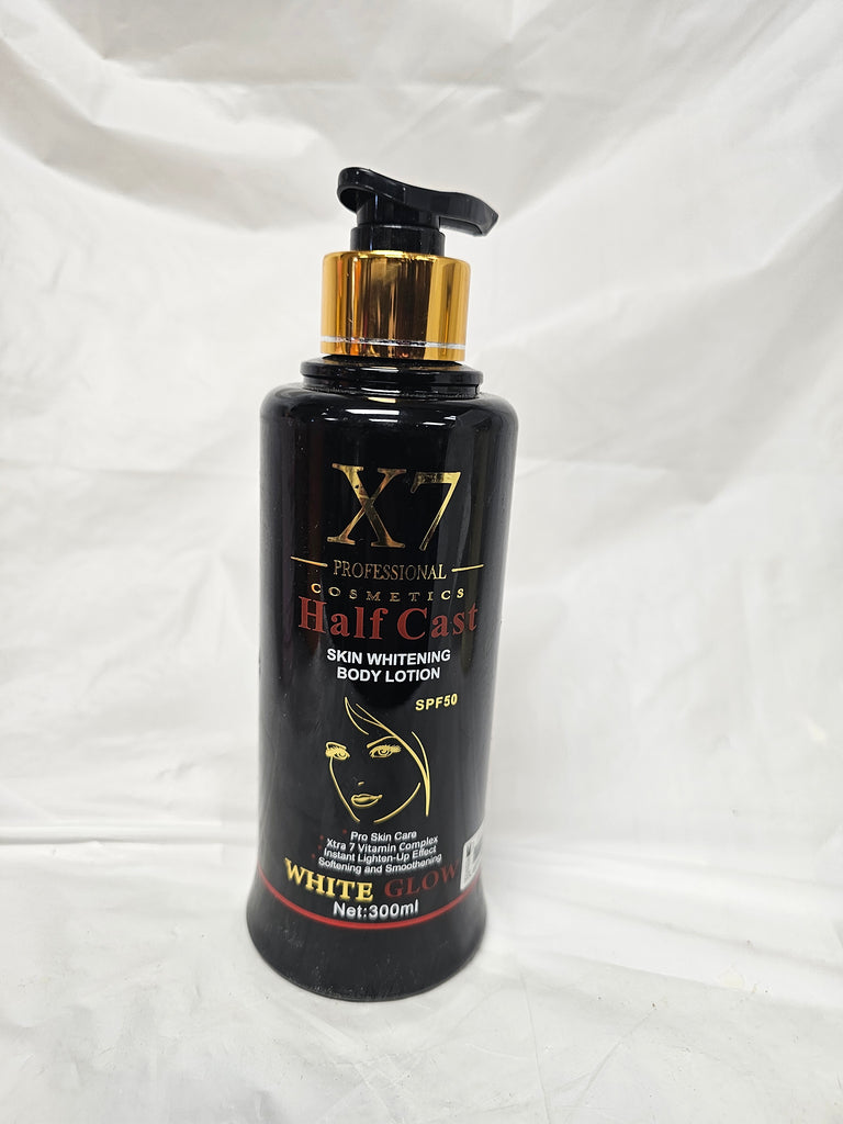 X7 Professional Halfcast  lightening body milk 300ml