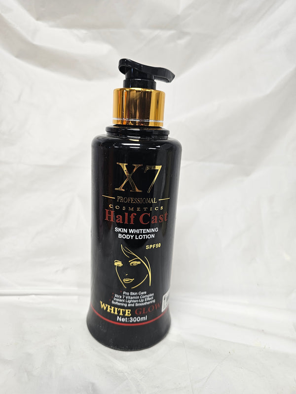 X7 Professional Halfcast  lightening body milk 300ml