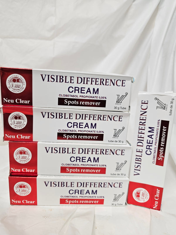 10 pack visible Difference cream