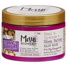 Maui Moisture Heal & Hydrate Plus Shea Butter Hair Mask Treatment - 12 Oz