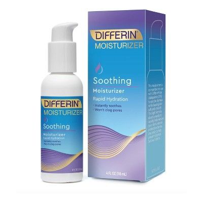 Differin Soothing Moisturizer for Sensitive Skin 4 fl oz