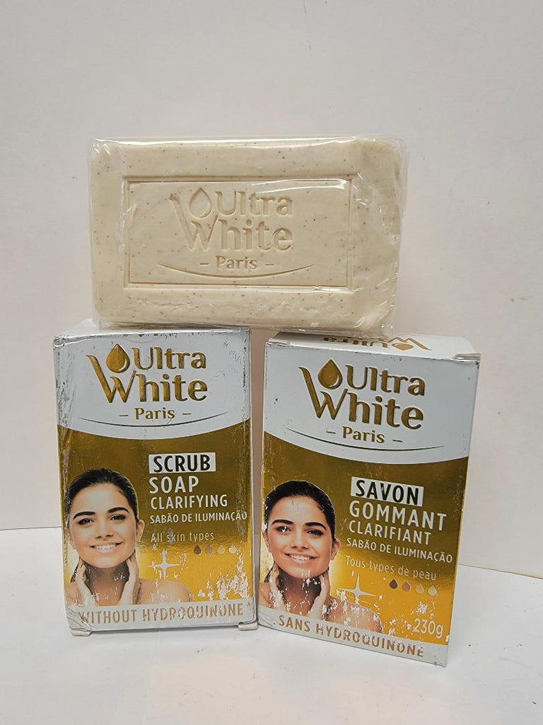 Ultra White Paris clarifying lightening soap