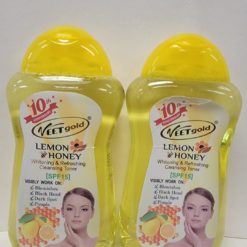 Veetgold lemon honey whitening & refreshing cleaning toner spf15