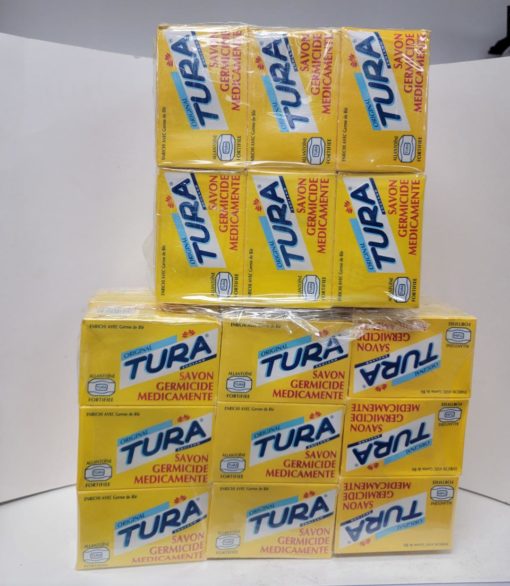 12 Tura Original Germicidal Medicated Soap