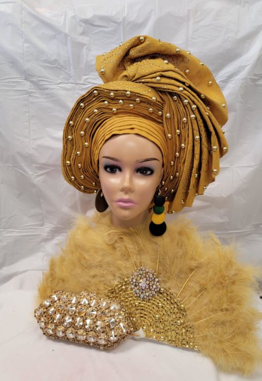 Gold Auto Gale Headtie