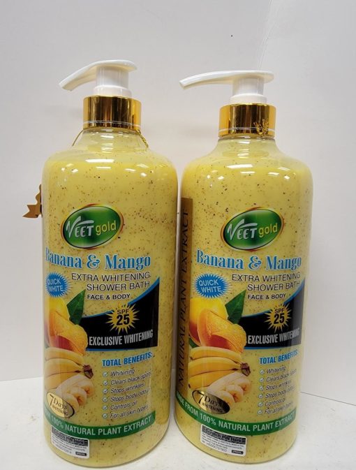 Veetgold Banana & Mango Shower Bath 1000ml