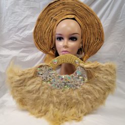 Party Feathers Hand Fan