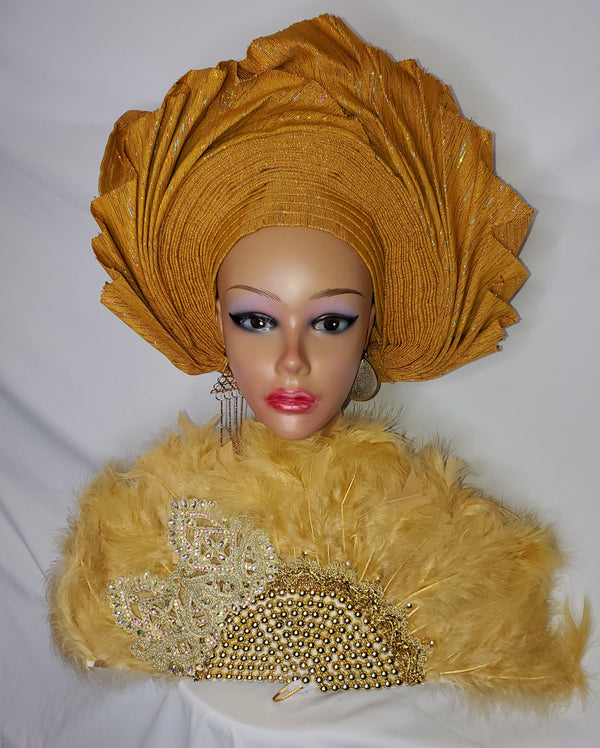 READYMADE  HEADTIE AUTO GELE ASO OKE
