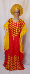 HIGH QUALITY SWISS SENEGALESE DRESS