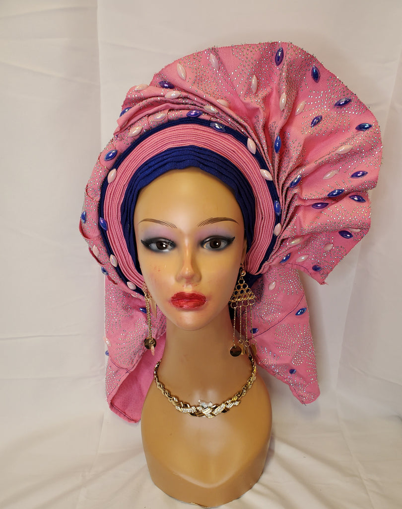 AUTO GELE HEADTIE READYMADE ASO OKE HEADTIE