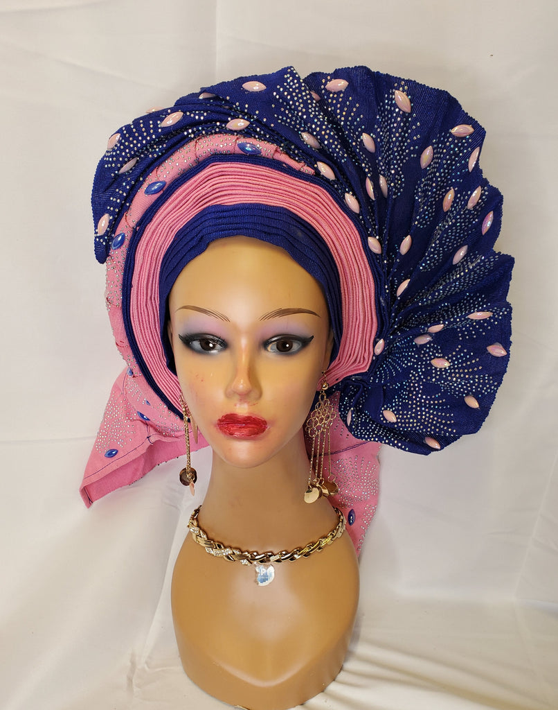 AUTO GELE HEADTIE READYMADE ASO OKE HEADTIE