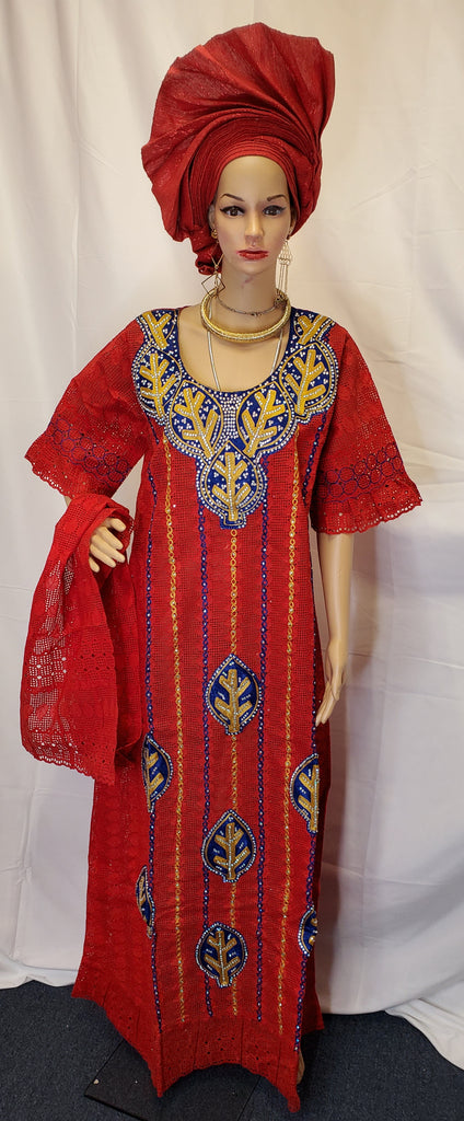READY TO WEAR ELEGANT SENEGALESE SWISS LACE