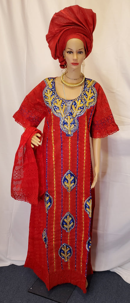 READY TO WEAR ELEGANT SENEGALESE SWISS LACE