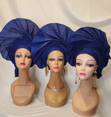 PLAIN HEADTIE READYMADE AUTO GELE OJUTOSORO