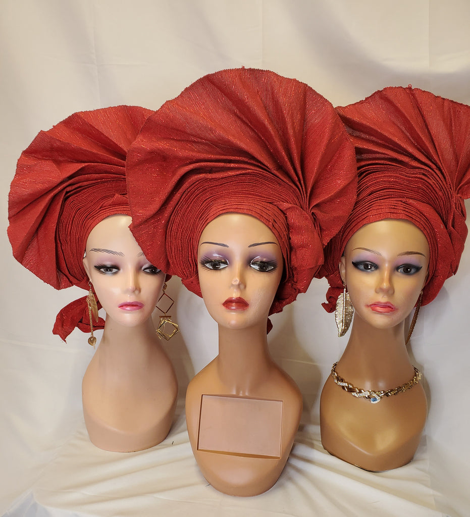 PLAIN HEADTIE READYMADE AUTO GELE OJUTOSORO