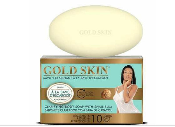 GOLD SKIN CLARIFYING BODY SOAP WITH SNAIL SLIME