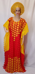 STUNNING CLASSIC ELEGANT FULLY STONES READY-MADE HIGH QUALITY DRESS WITH INNER WEAR