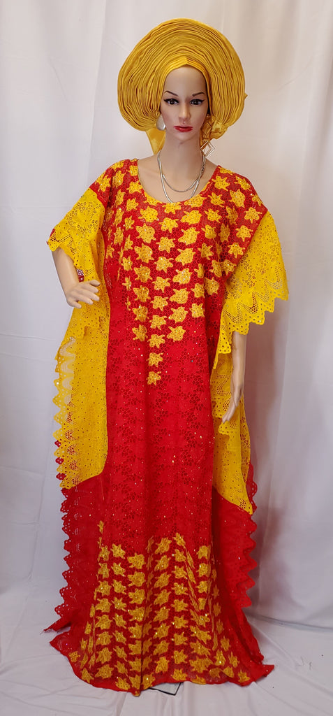 STUNNING CLASSIC ELEGANT FULLY STONES READY-MADE HIGH QUALITY DRESS WITH INNER WEAR