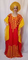 STUNNING CLASSIC ELEGANT FULLY STONES READY-MADE HIGH QUALITY DRESS WITH INNER WEAR