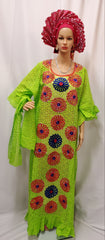 HIGH QUALITY READY-MADE SENEGALESE FULLY DESIGNED WITH INNER WEAR