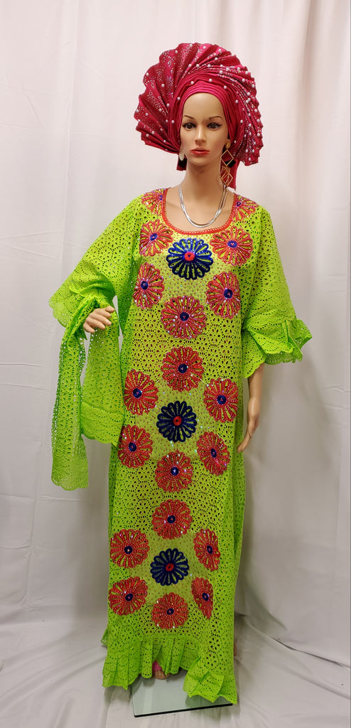 HIGH QUALITY READY-MADE SENEGALESE FULLY DESIGNED WITH INNER WEAR