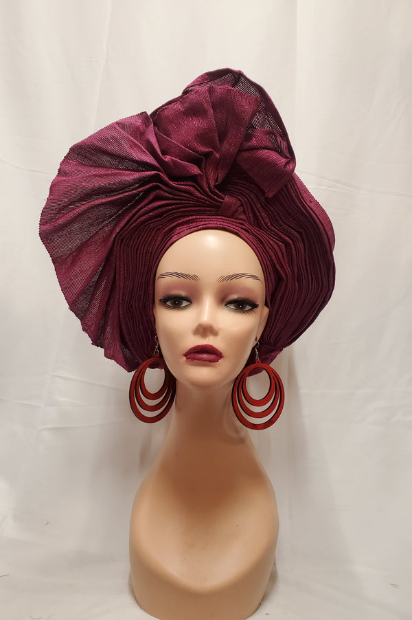 AFRICA TRADITIONAL HEADTIE READY-MADE ASO OKE
