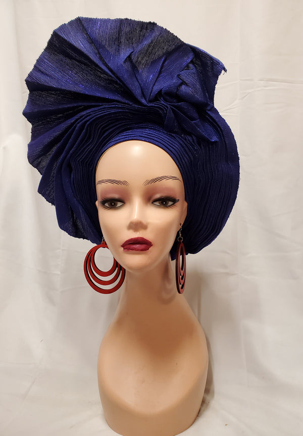 ELEGANT AFRICA TRADITIONAL READY-MADE HEADTIE ASO OKE