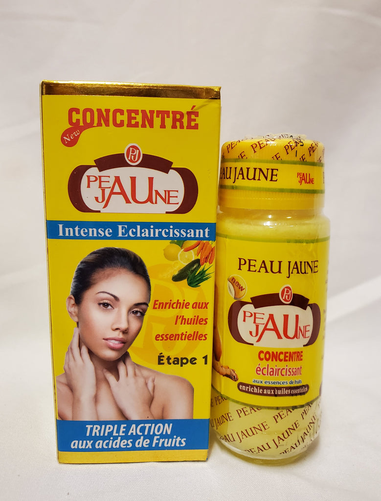 PEAU JAUNE INTENSE ECLAIRCISSANT TRIPLE ACTION  AUX ACID DE FRUITS