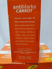 ANTI MARKS CARROT TRANSPARENT COMPLEXION  CLEANSING BAR