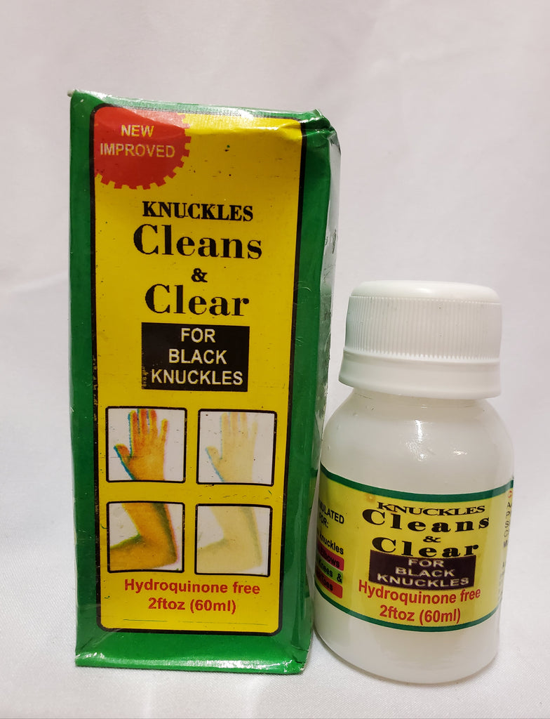KNUCLE CLEANS & CLEAR FOR BLACK KNUCLE