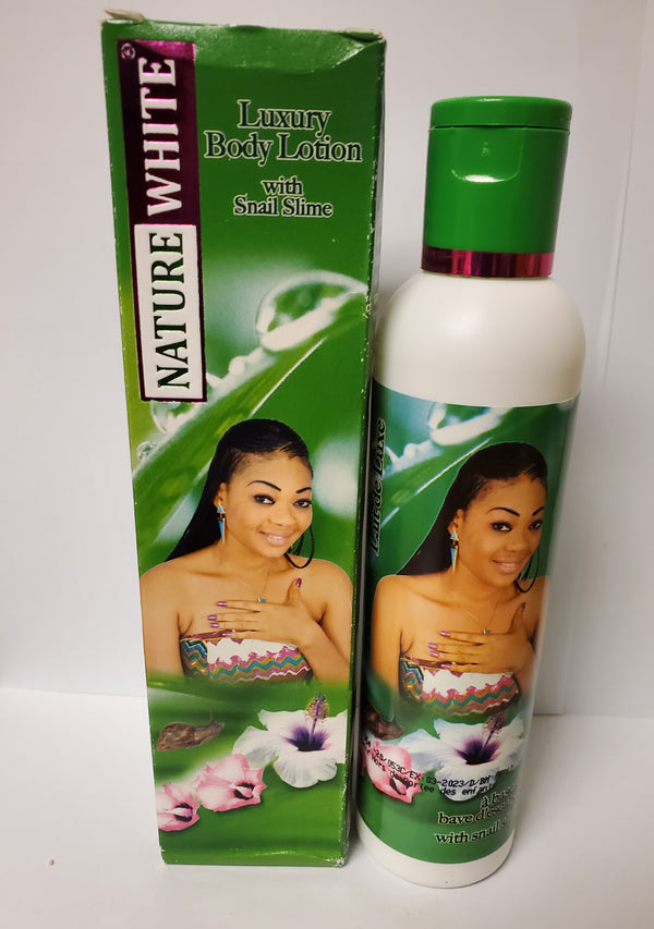 Nature White Luxury Body Lotion With Snail Slime