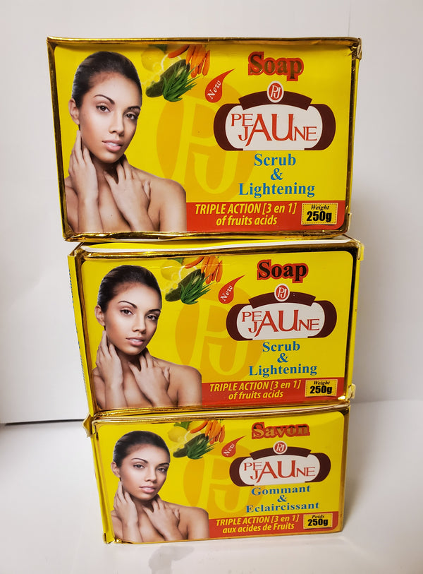 PEAU JAUNE SCRUB & LIGHTENING SOAP