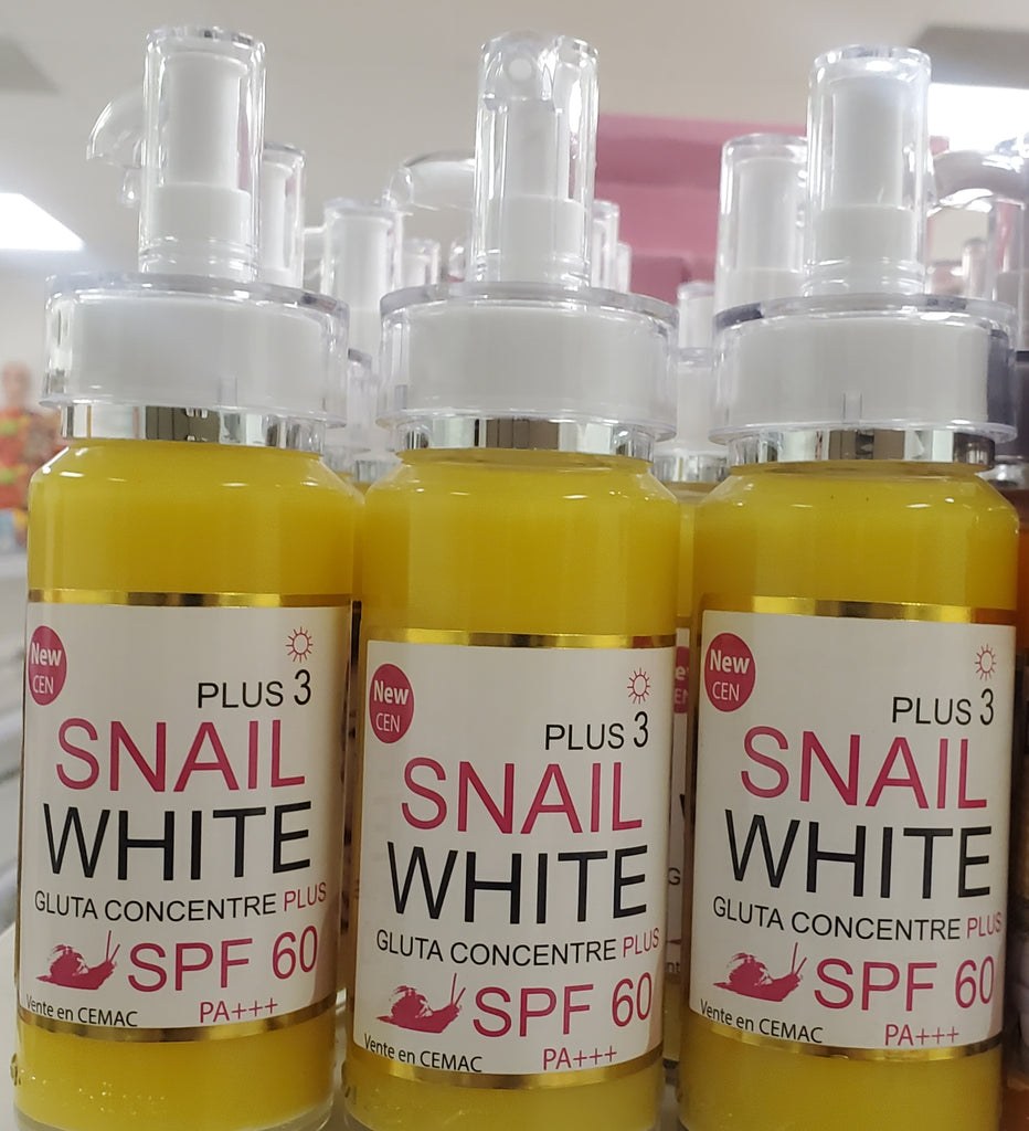 SNAIL WHITE GLUTA CINCENTRE PLUS SPF 60