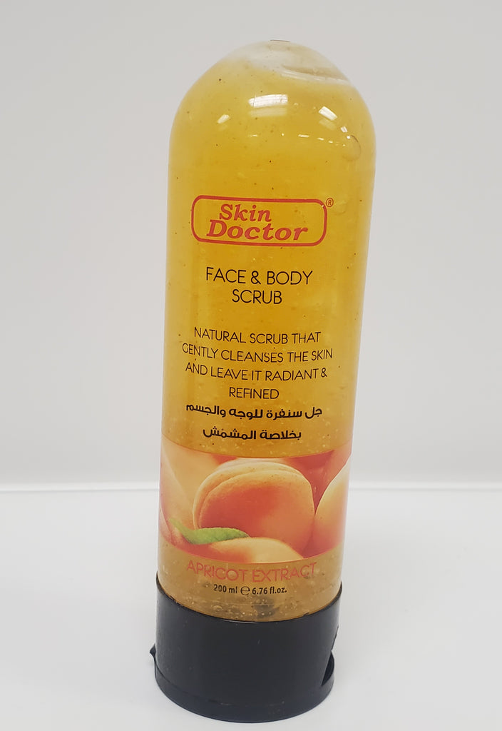 SkinDoctor Face &Body Scrub With Apricot Extract