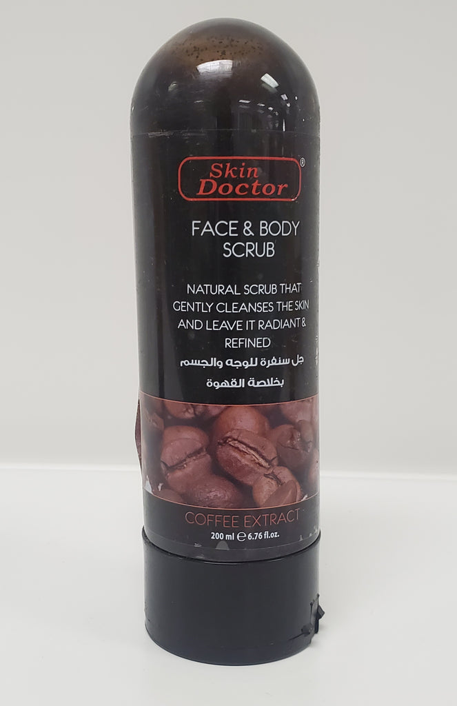 SkinDoctor Face &Body Scrub With Coffee Extract