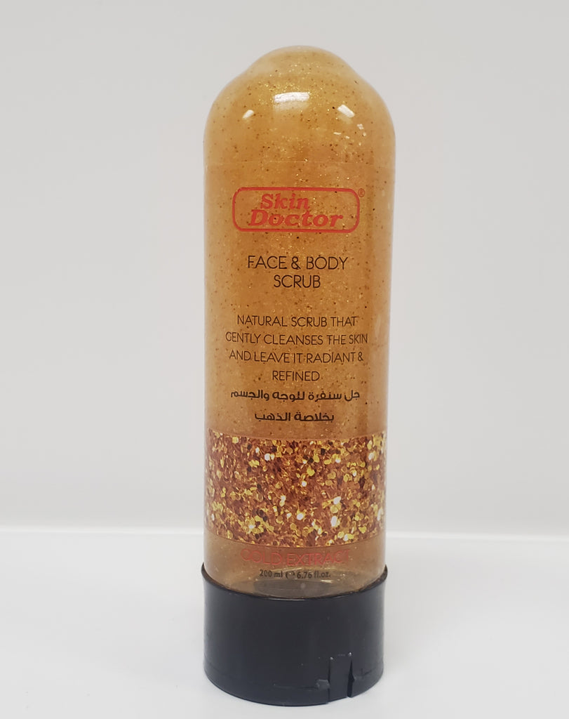 SkinDoctor Face &Body Scrub With Gold Extract