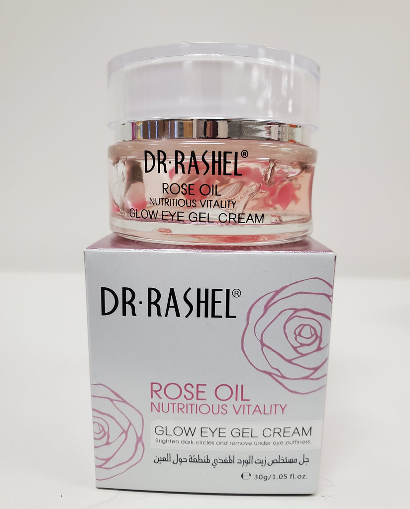 DR RASHEL ROSE OIL NUTRITIOUS VITALITY GLOW EYE GEL CREAM