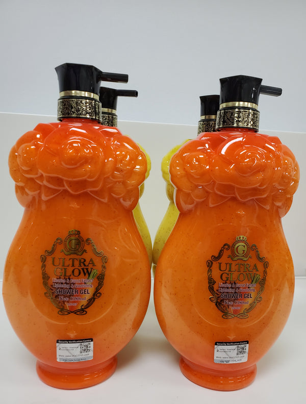 ULTRA GLOW  LIGHTENING & NOURISHING CARROT EXTRACT SHOWER GEL