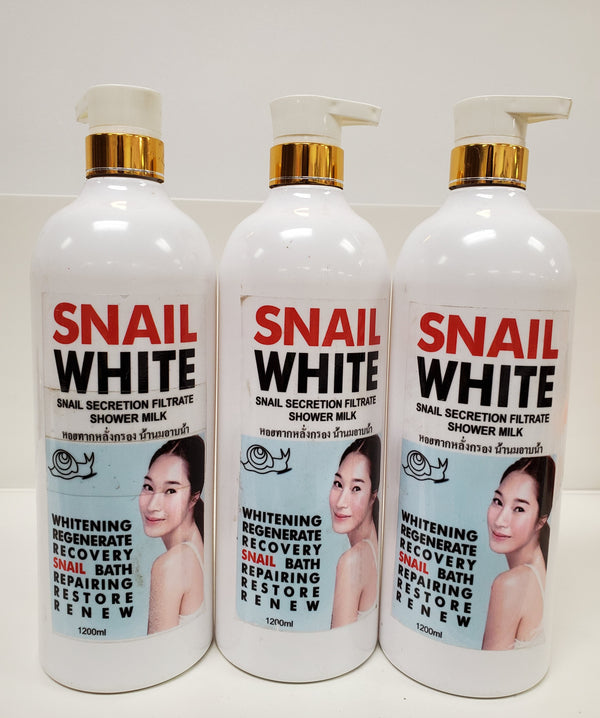 SNAIL WHITE WHITENING SHOWER GEL