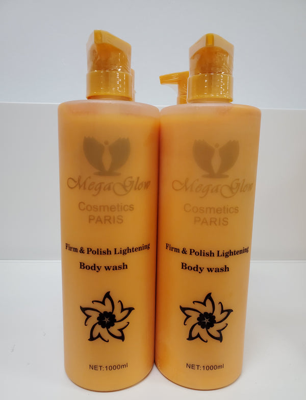 MEGA GLOW FIRM & POLISH LIGHTENING BODY WASH