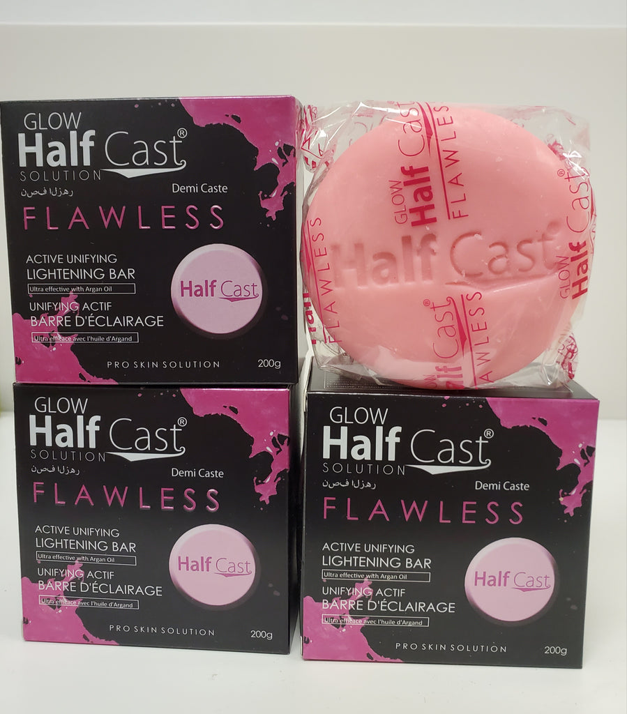 GLOW HALF CAST FLAWLESS ACTIVE UNIFYING LIGHTING BAR SOAP